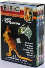 DVD - BBC: По странам и континентам. Дикая Австралазия. Подарочное издание (3 DVD)
